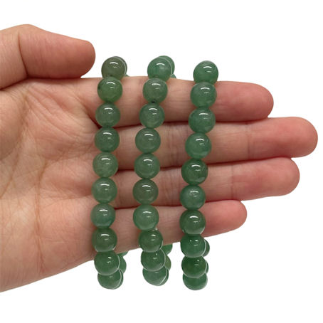 Green Aventurine Bead Bracelet